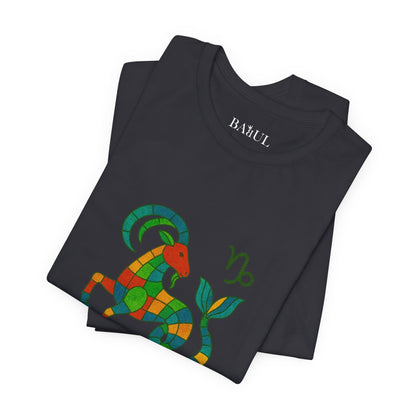 CAPRICORN - T-shirt, The Zodiac in Colors