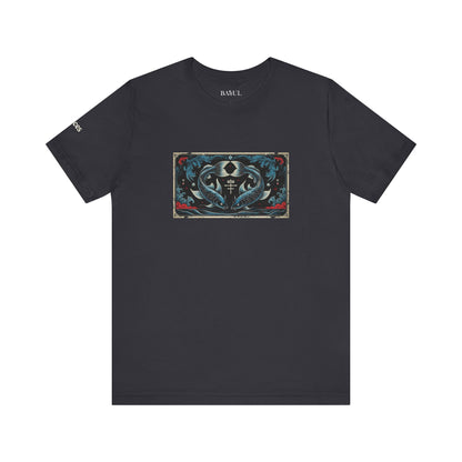 Pisces - Gothic Zodiac T-Shirt. Zodiac in the Shadows