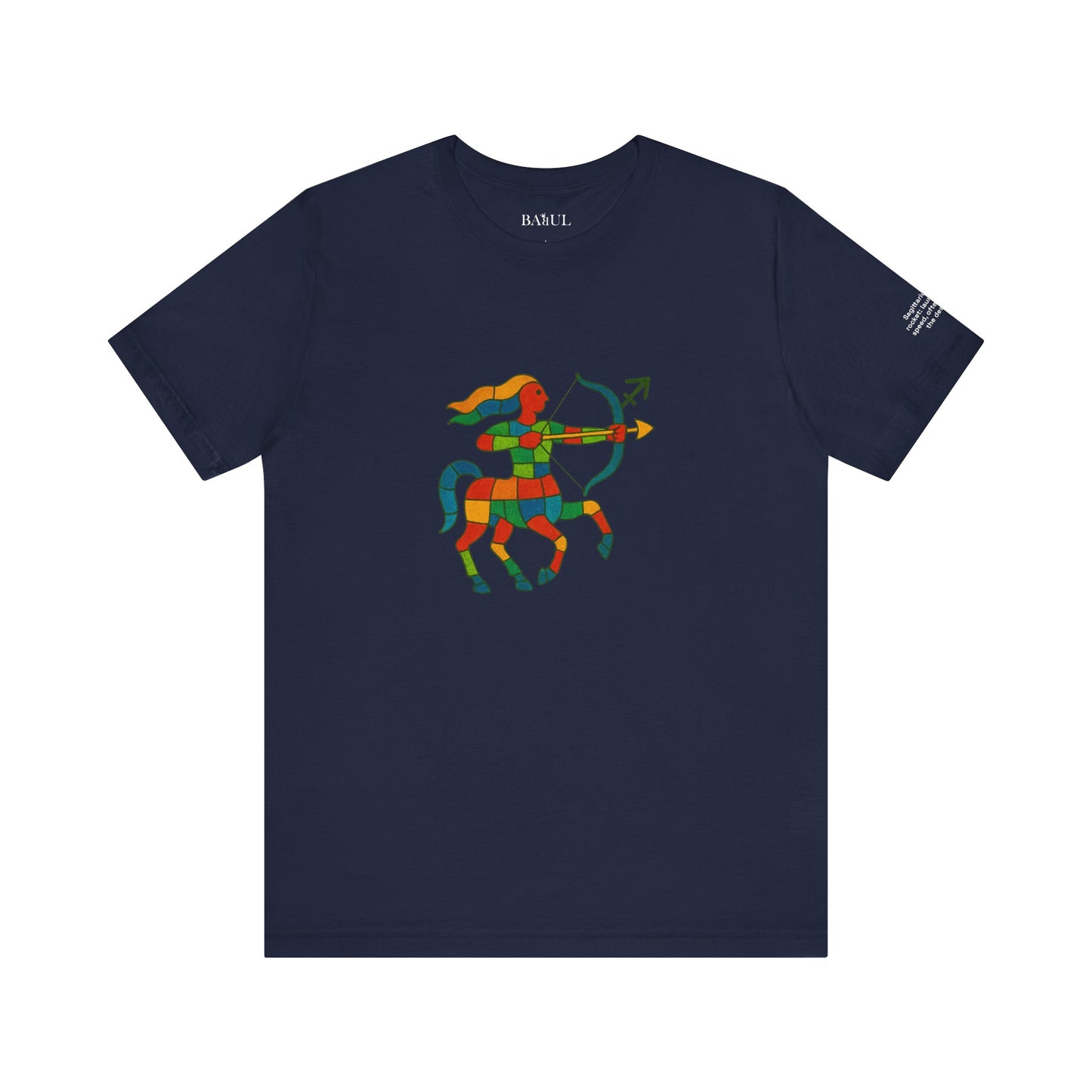 SAGITTARIUS - T-shirt, The Zodiac in Colors