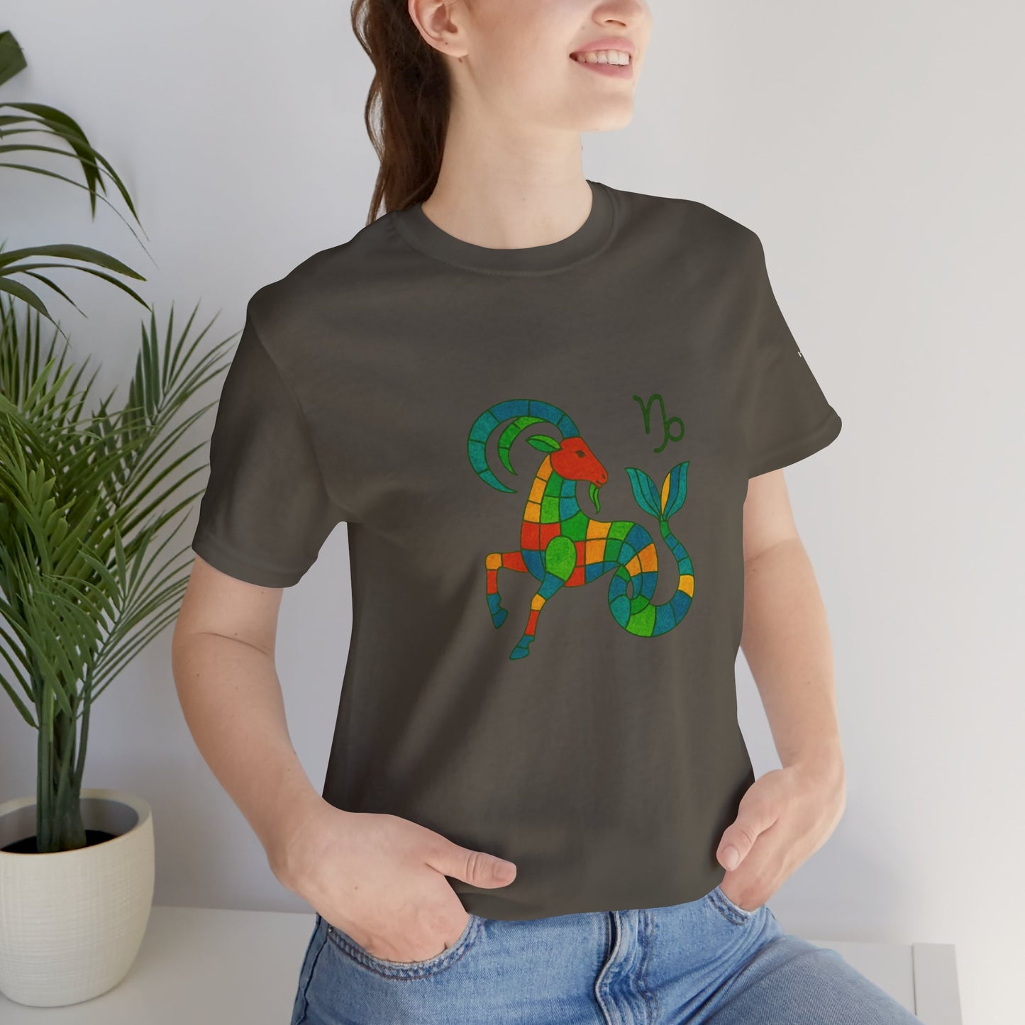 CAPRICORN - T-shirt, The Zodiac in Colors