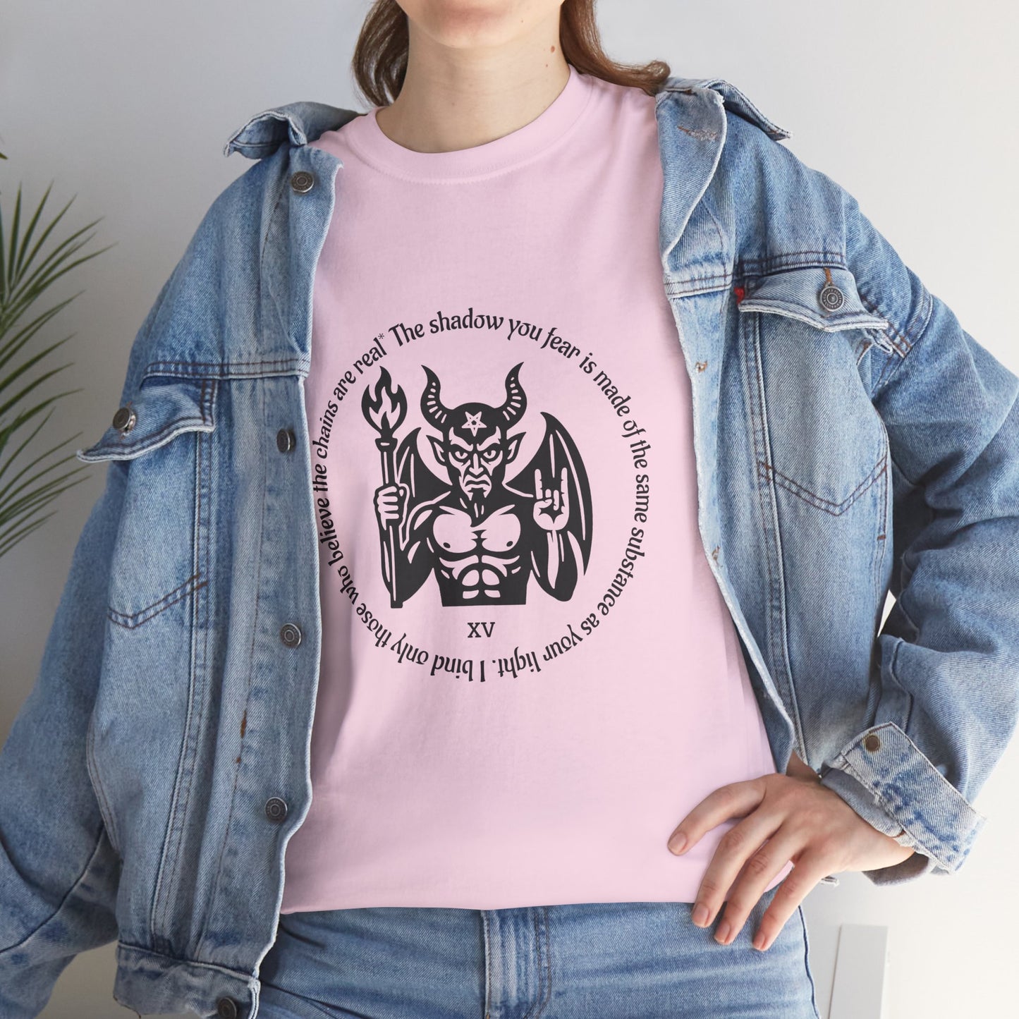 The Devil - ArcanaPop T-Shirt – Where Tarot Magic Meets Pop Art