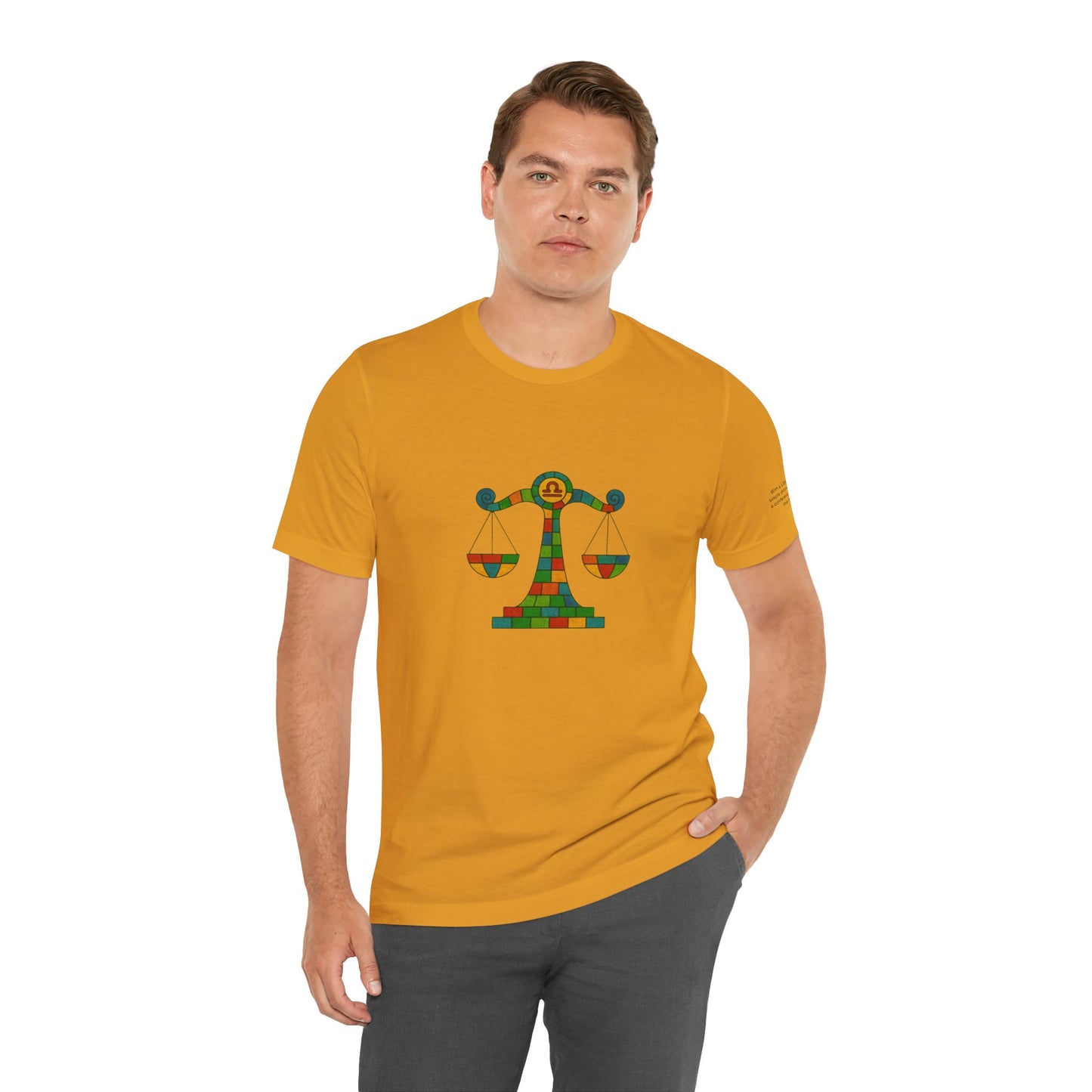 LIBRA - T-shirt, The Zodiac in Colors