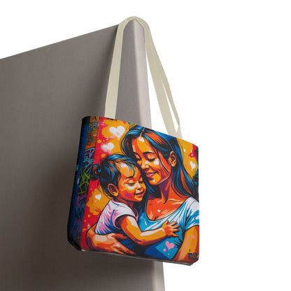 Artistic Surge - Eco-Friendly Canvas Tote Bag - HUG