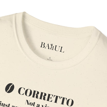 CoffeeTherapy T-Shirt – Irony Is the Best Cure (Right After Coffee)