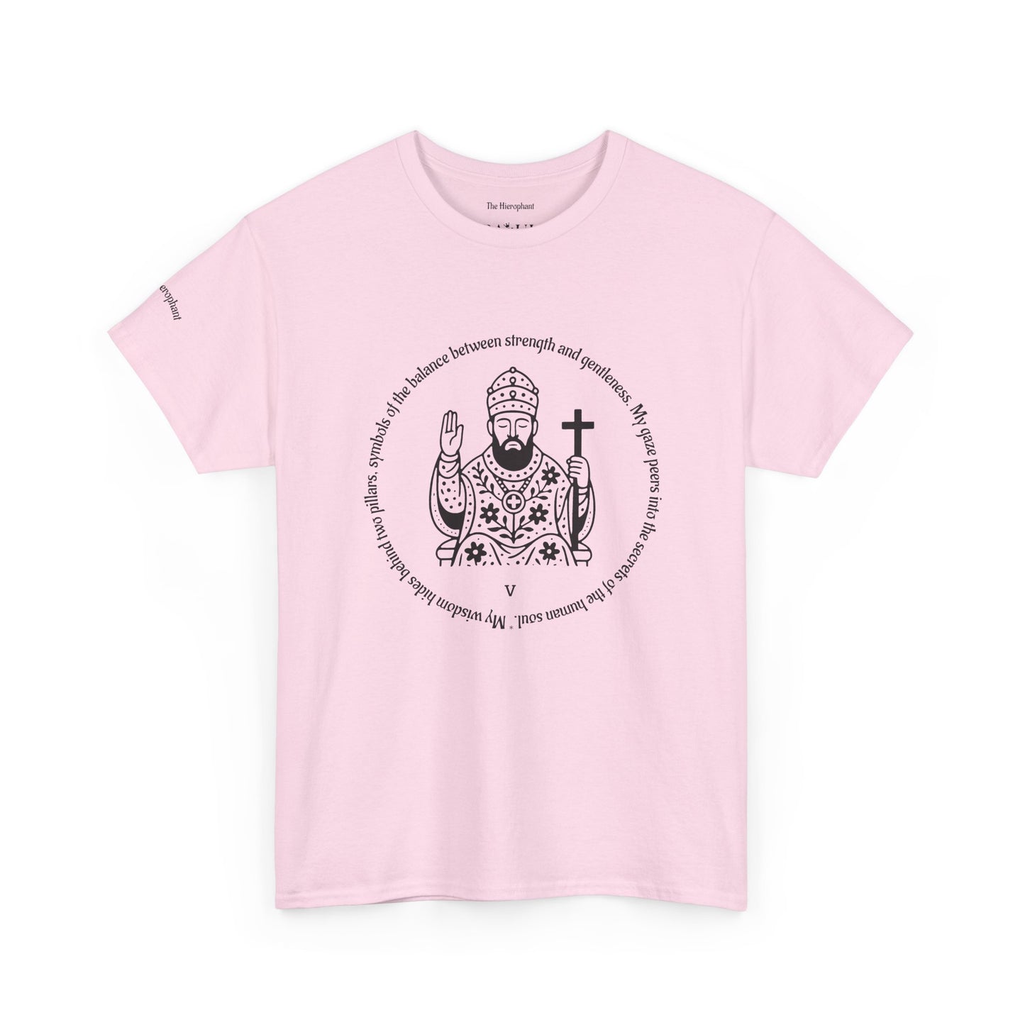 The Hierophant - ArcanaPop T-Shirt – Where Tarot Magic Meets Pop Art