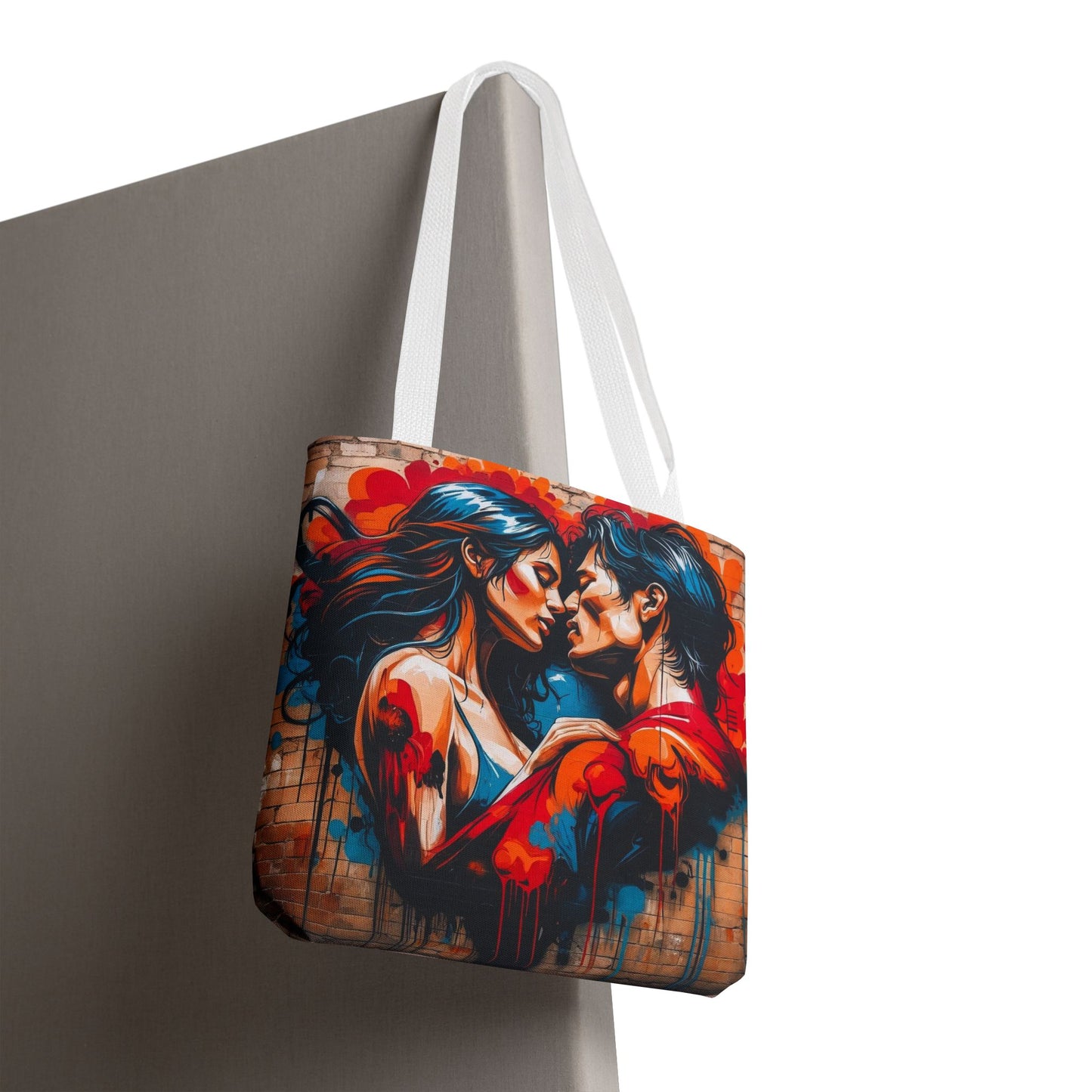 Artistic Surge - Eco-Friendly Canvas Tote Bag - LOVERS