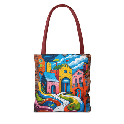 Artistic Surge - Eco-Friendly Canvas Tote Bag - HOUSES