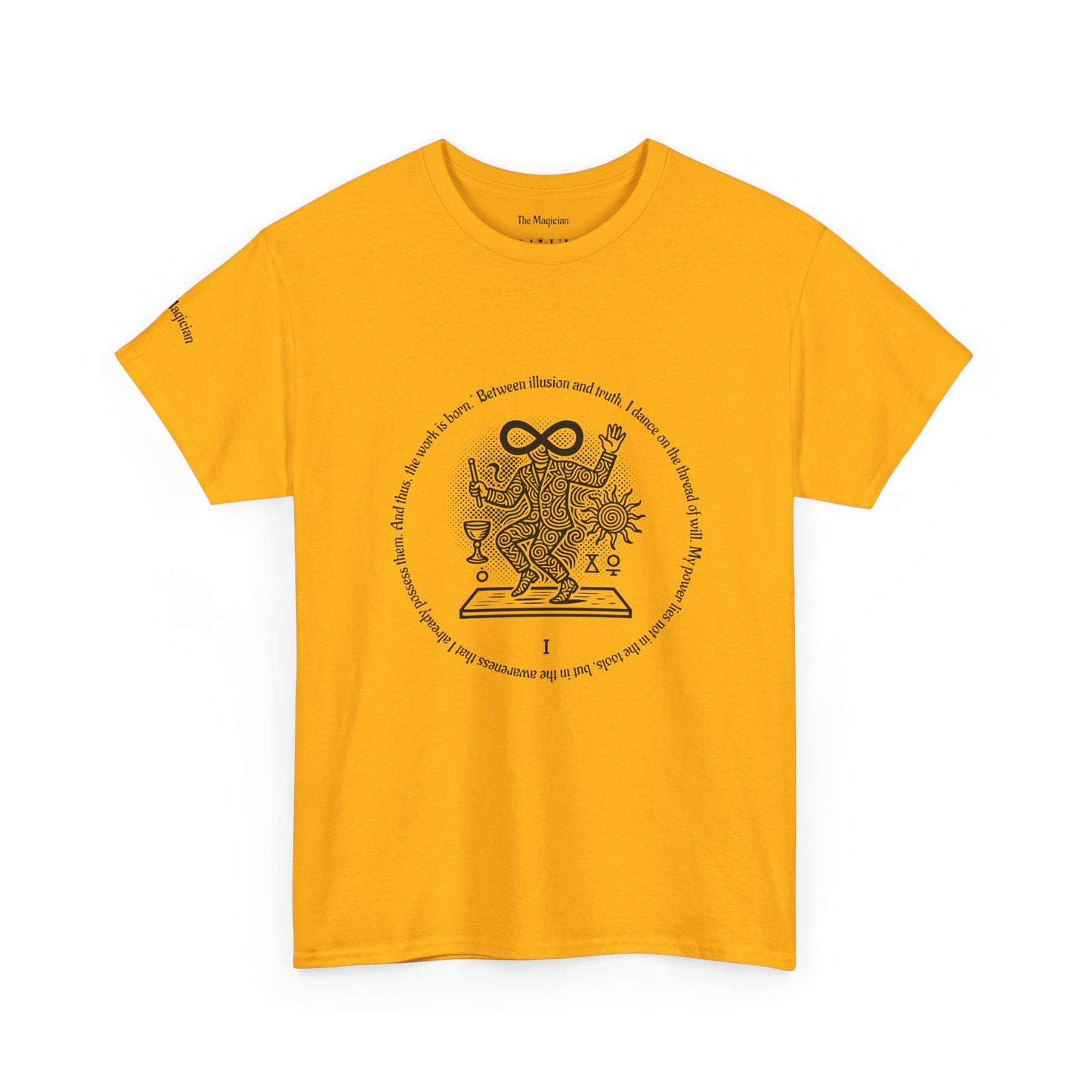 The Magician - ArcanaPop T-Shirt – Where Tarot Magic Meets Pop Art