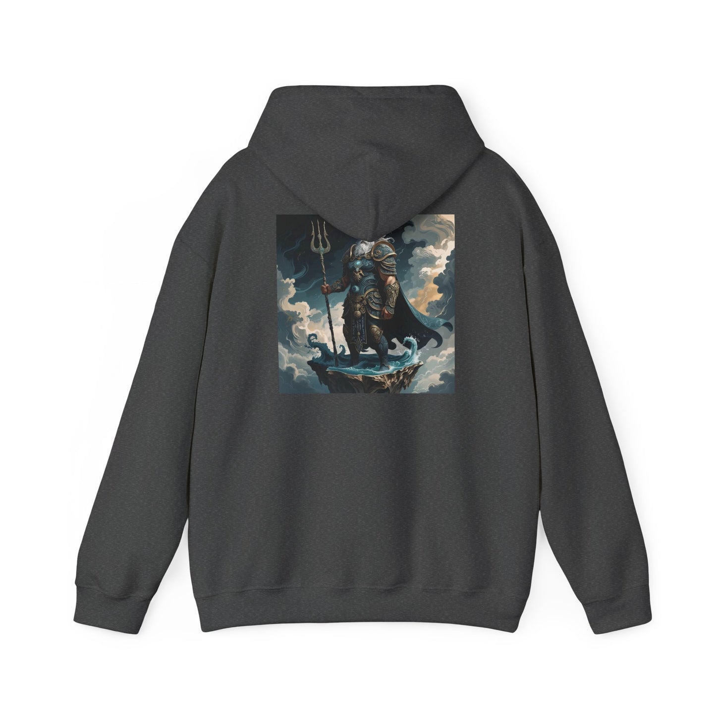 Dark Myths Sweatshirt – Greek Deities, Gothic Fantasy - Poseidon