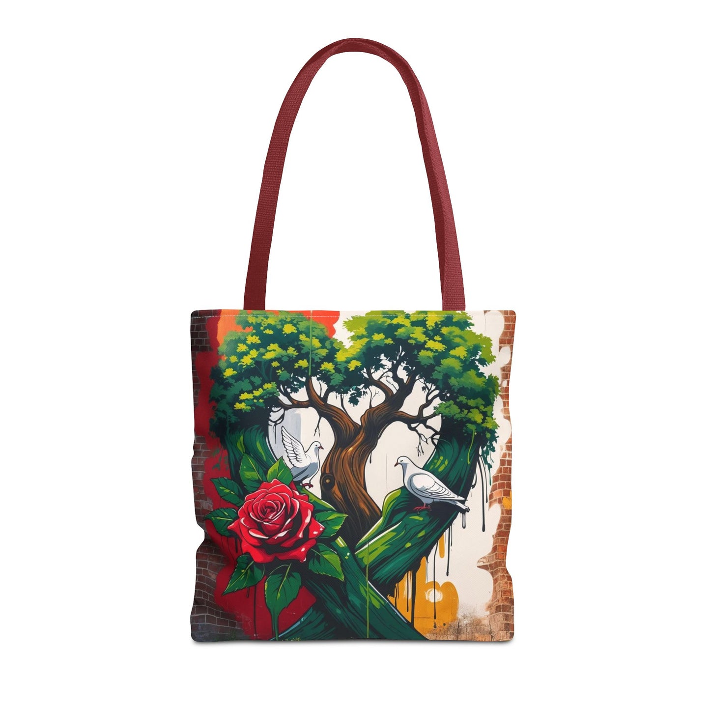 Artistic Surge - Eco-Friendly Canvas Tote Bag - ROSE