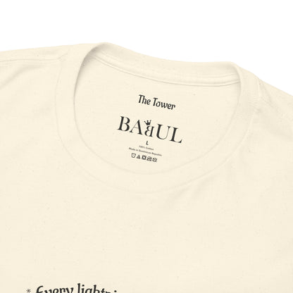 The Tower - ArcanaPop T-Shirt – Where Tarot Magic Meets Pop Art