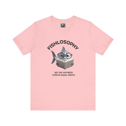 Fishlosophy Unisex Jersey Short Sleeve Tee –  See the vastness even in small spaces