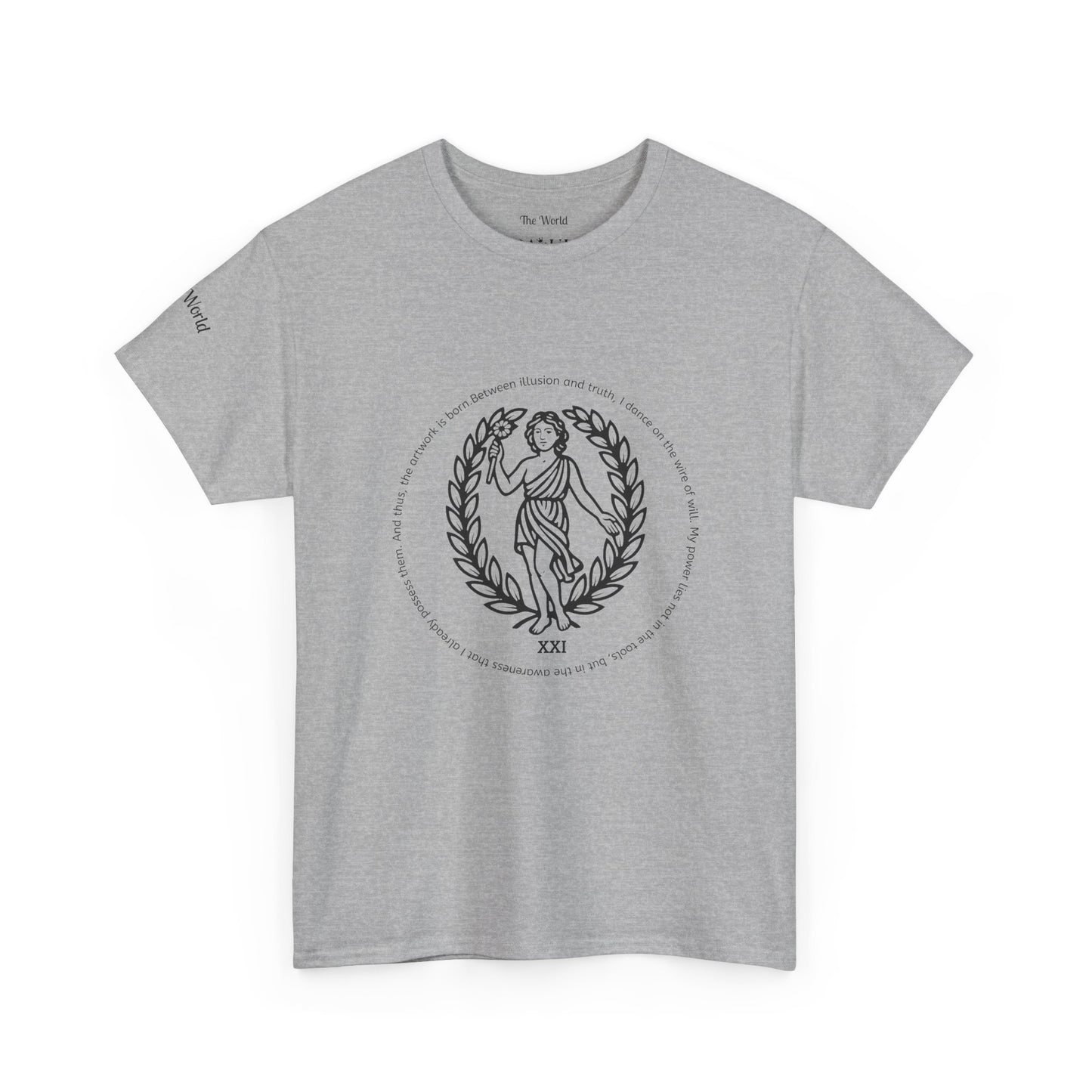 The World - ArcanaPop T-Shirt – Where Tarot Magic Meets Pop Art