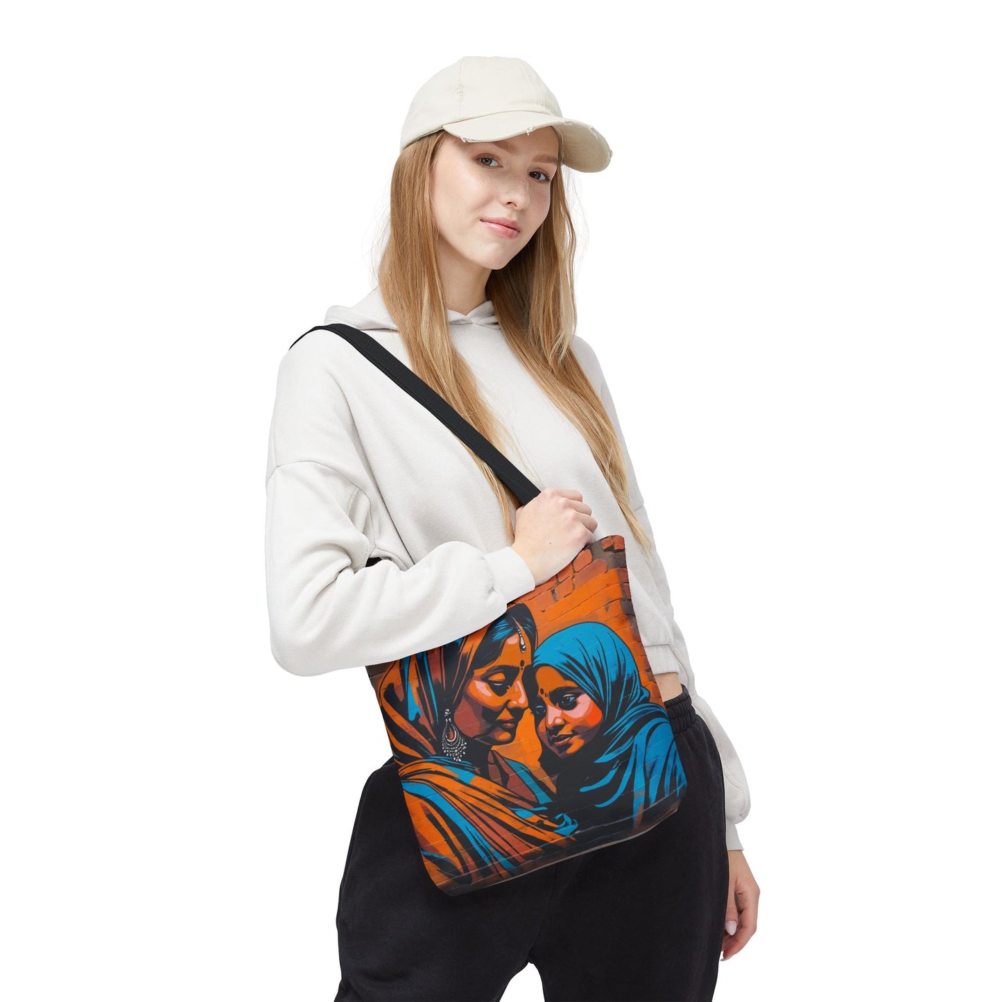 Artistic Surge - Eco-Friendly Canvas Tote Bag - TENDERNESS