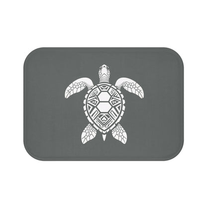 Tribal Bath Mat. Ocean Energy, Tribal Style