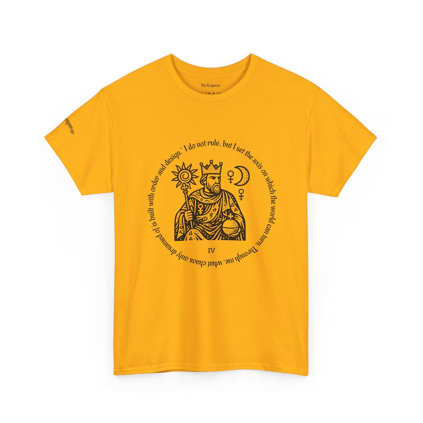The Emperor - ArcanaPop T-Shirt – Where Tarot Magic Meets Pop Art