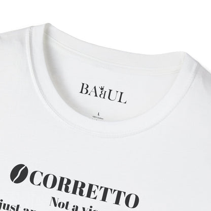 CoffeeTherapy T-Shirt – Irony Is the Best Cure (Right After Coffee)