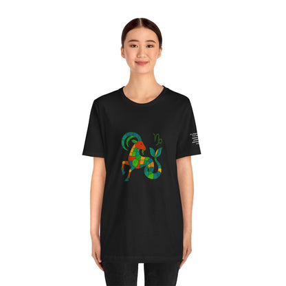 CAPRICORN - T-shirt, The Zodiac in Colors