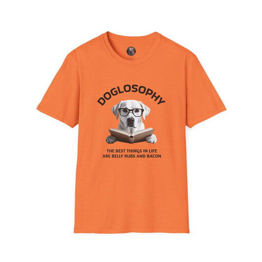 Doglosophy  Unisex Softstyle T-Shirt - "The Best Things in Life" Design