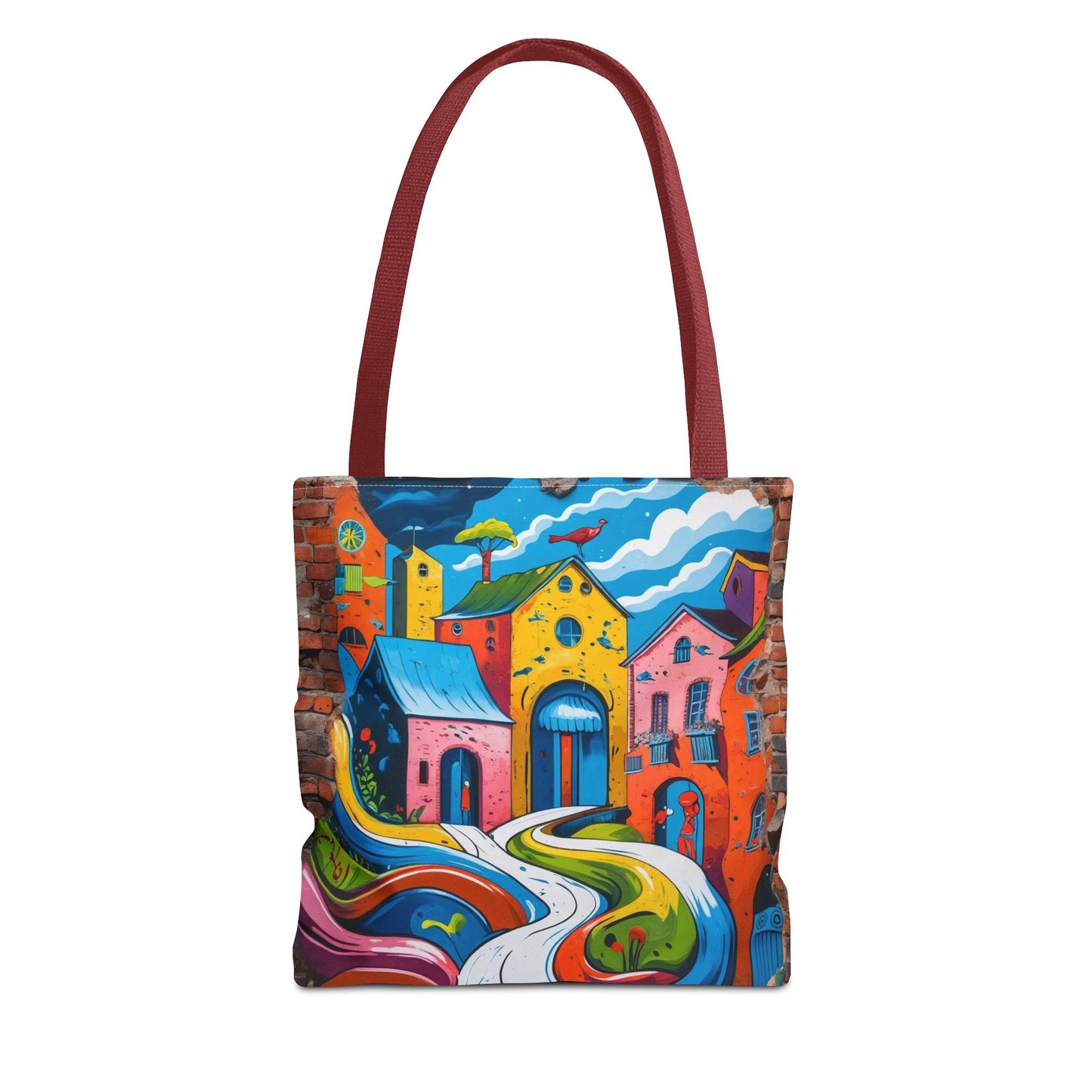 Artistic Surge - Eco-Friendly Canvas Tote Bag - HOUSES