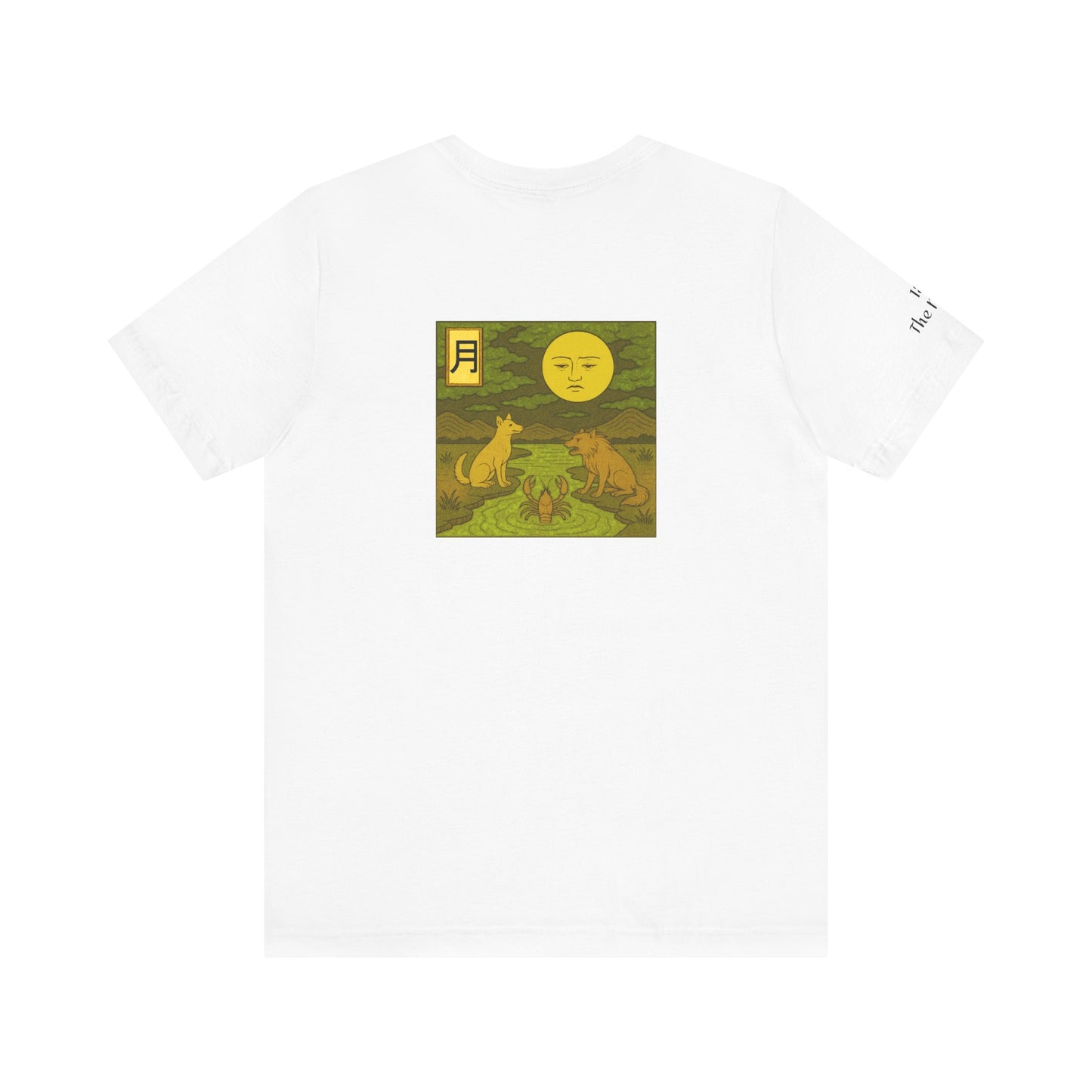 The Moon - Tarot in Ukiyo-e Style