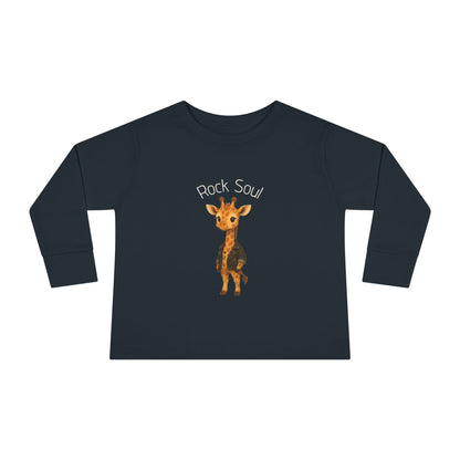 Rock Soul Kids Tees - Giraffe - Sweet Animals with a Rebel Beat