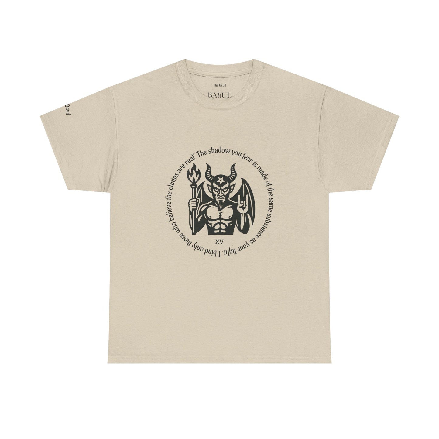 The Devil - ArcanaPop T-Shirt – Where Tarot Magic Meets Pop Art