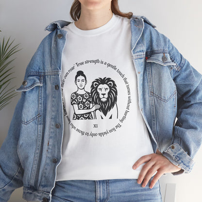 Strength - ArcanaPop T-Shirt – Where Tarot Magic Meets Pop Art