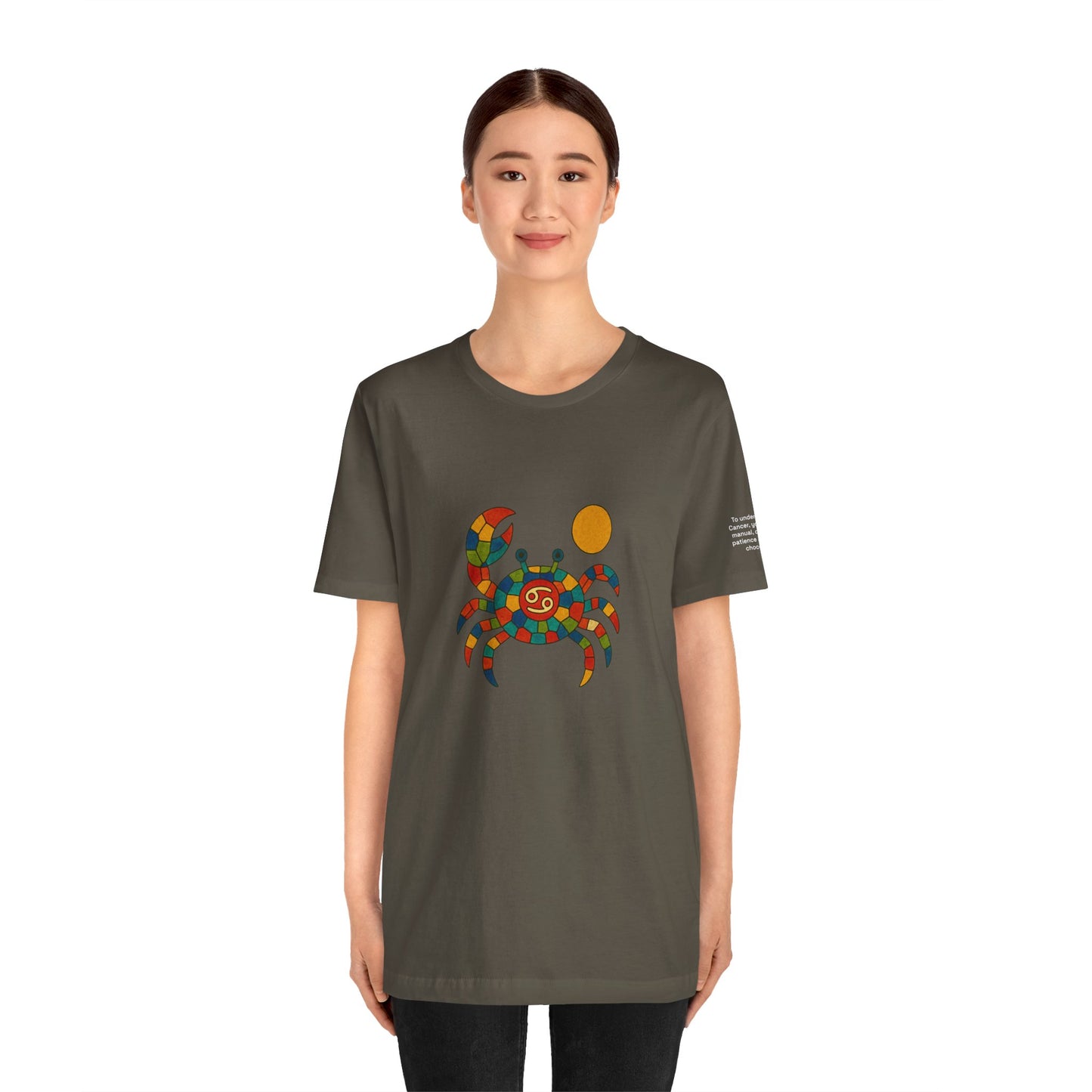 CANCER - T-shirt, The Zodiac in Colors