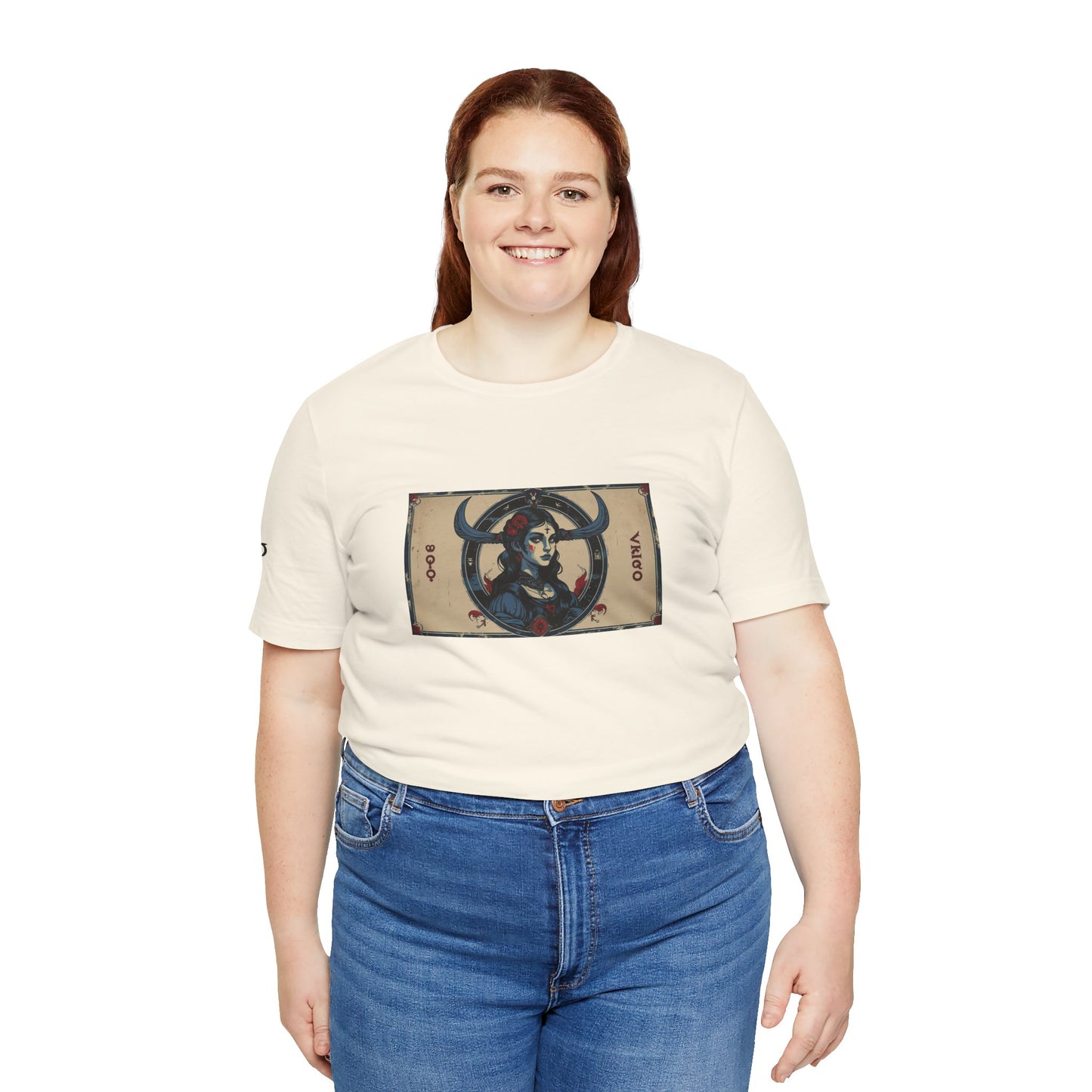 Virgo - Gothic Zodiac T-Shirt. Zodiac in the Shadows