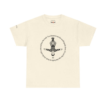 The Hanged Man - ArcanaPop T-Shirt – Where Tarot Magic Meets Pop Art
