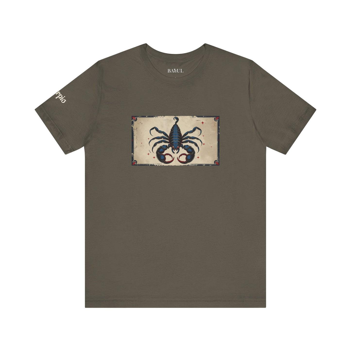 Scorpio - Gothic Zodiac T-Shirt. Zodiac in the Shadows