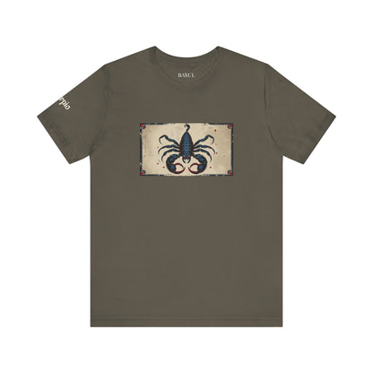 Scorpio - Gothic Zodiac T-Shirt. Zodiac in the Shadows