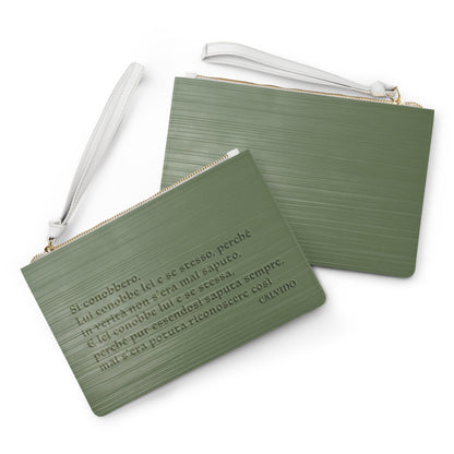 POET'S POUCHES. Words You Can Hold. Calvino