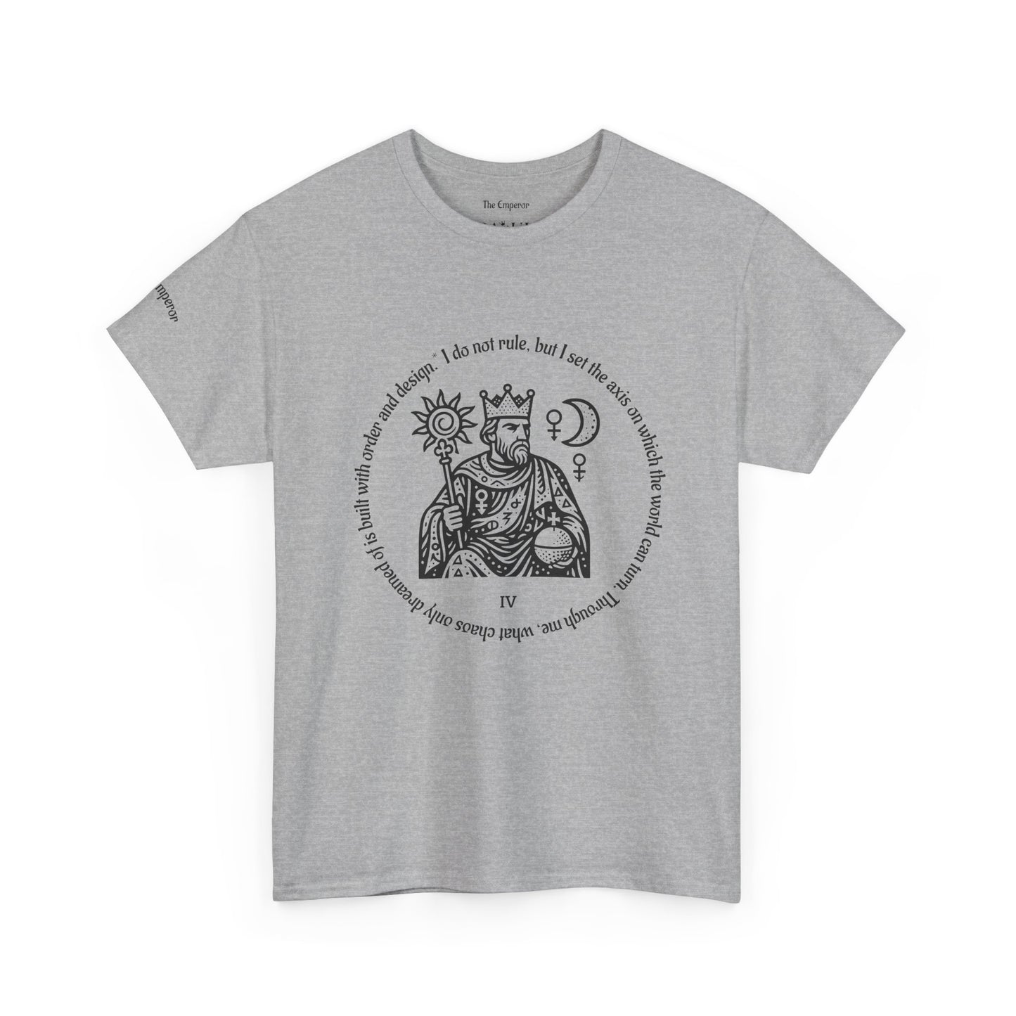 The Emperor - ArcanaPop T-Shirt – Where Tarot Magic Meets Pop Art