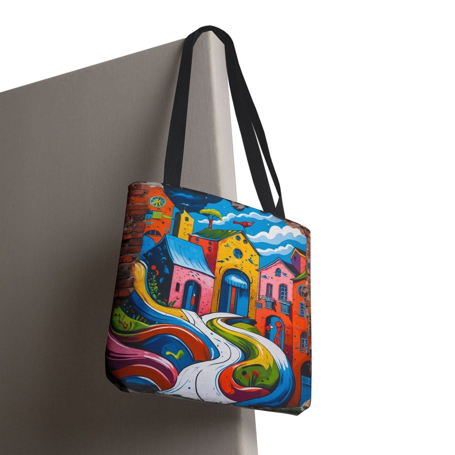 Artistic Surge - Eco-Friendly Canvas Tote Bag - HOUSES