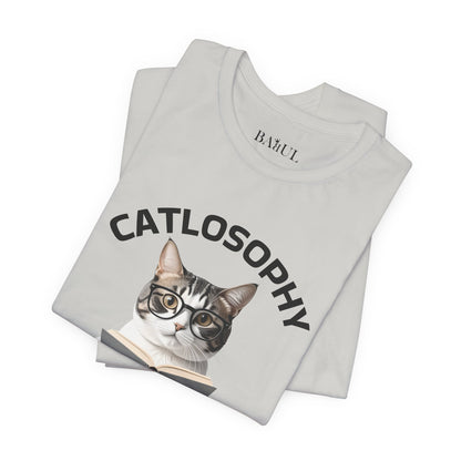 Catlosophy Unisex Jersey Short Sleeve Tee –  "You can't please everyone" Design