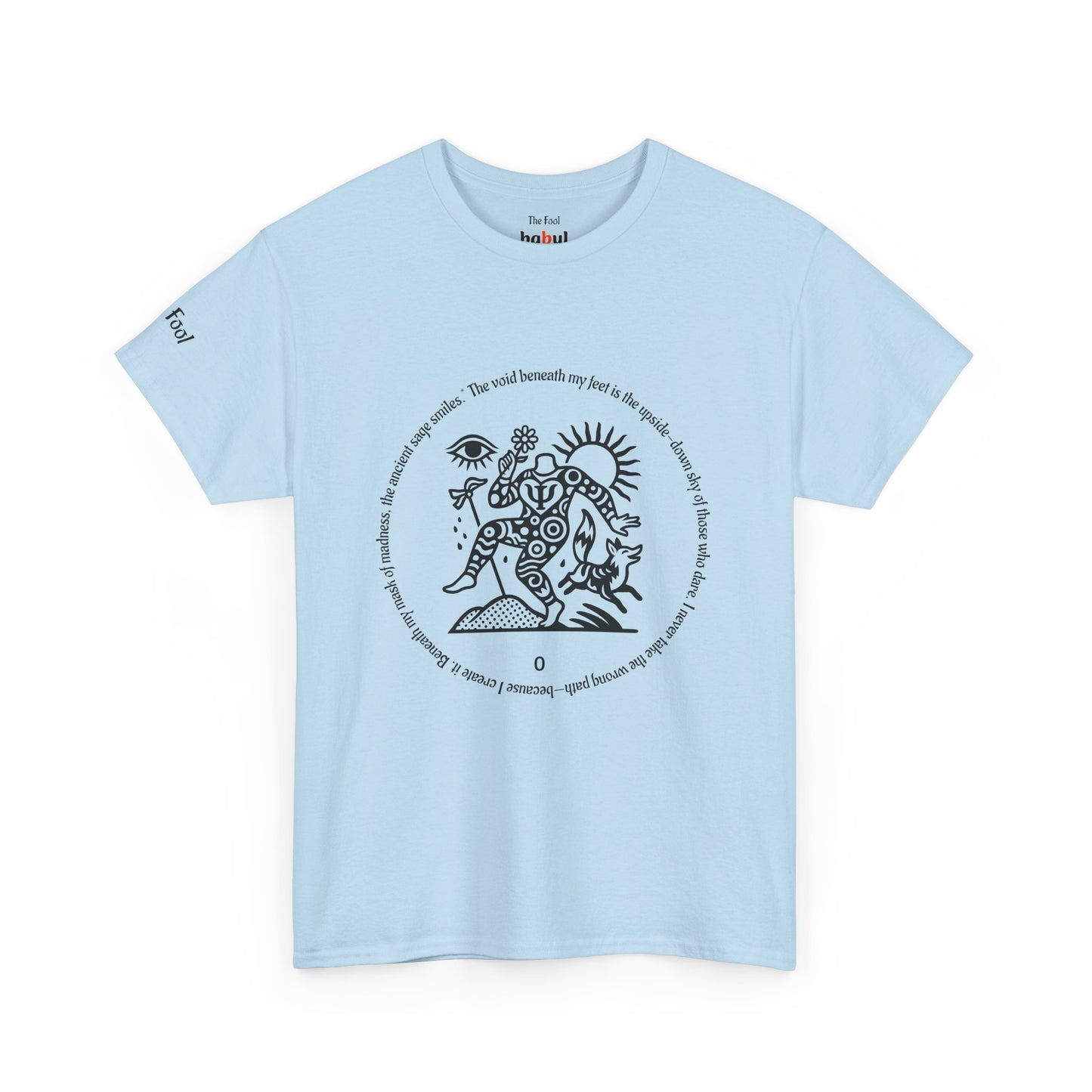 The Fool - ArcanaPop T-Shirt – Where Tarot Magic Meets Pop Art