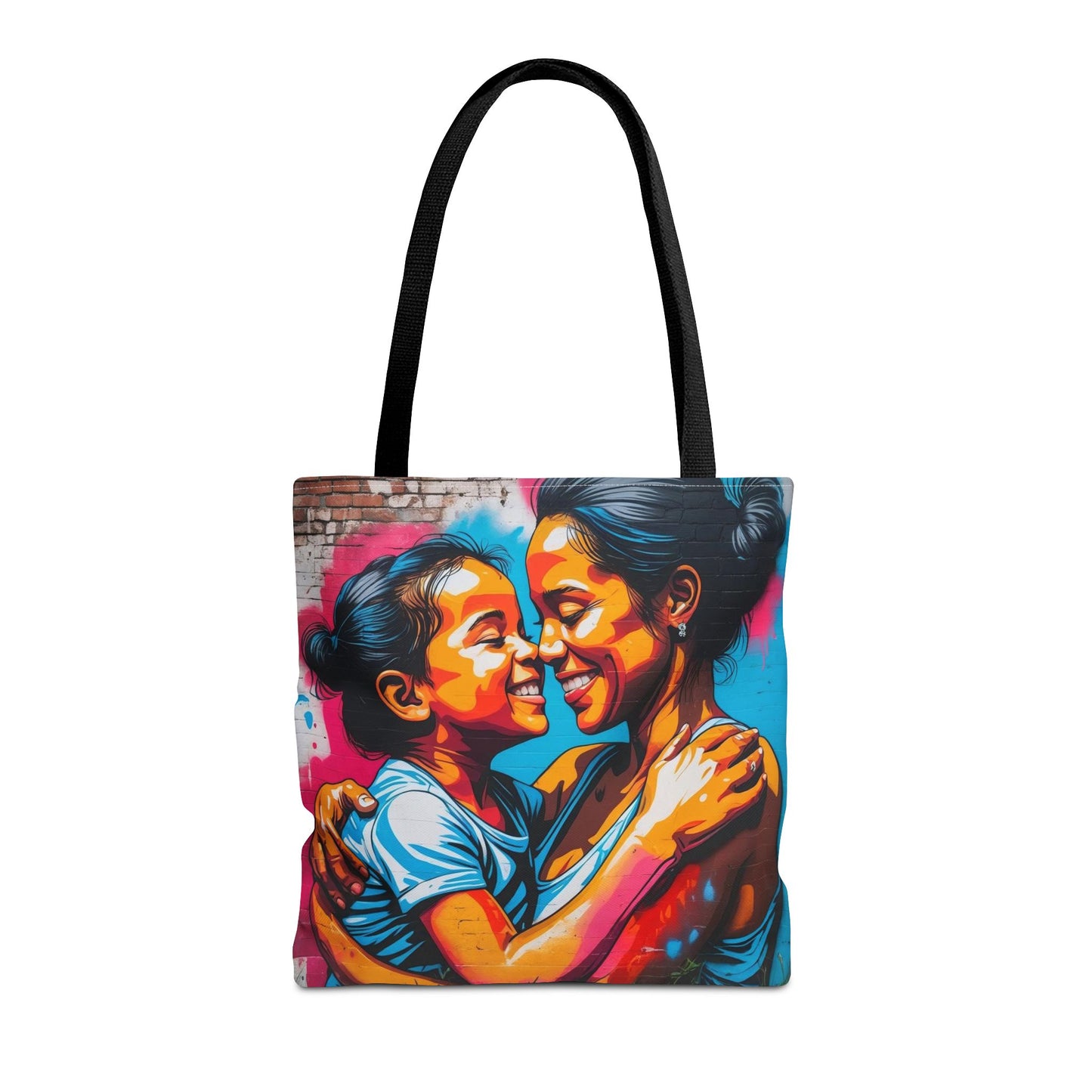 Artistic Surge - Eco-Friendly Canvas Tote Bag - SMILING HUG