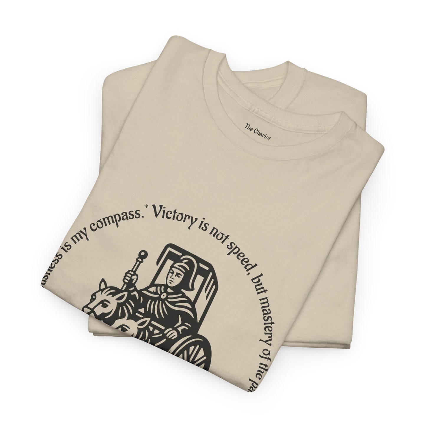 The Chariot - ArcanaPop T-Shirt – Where Tarot Magic Meets Pop Art