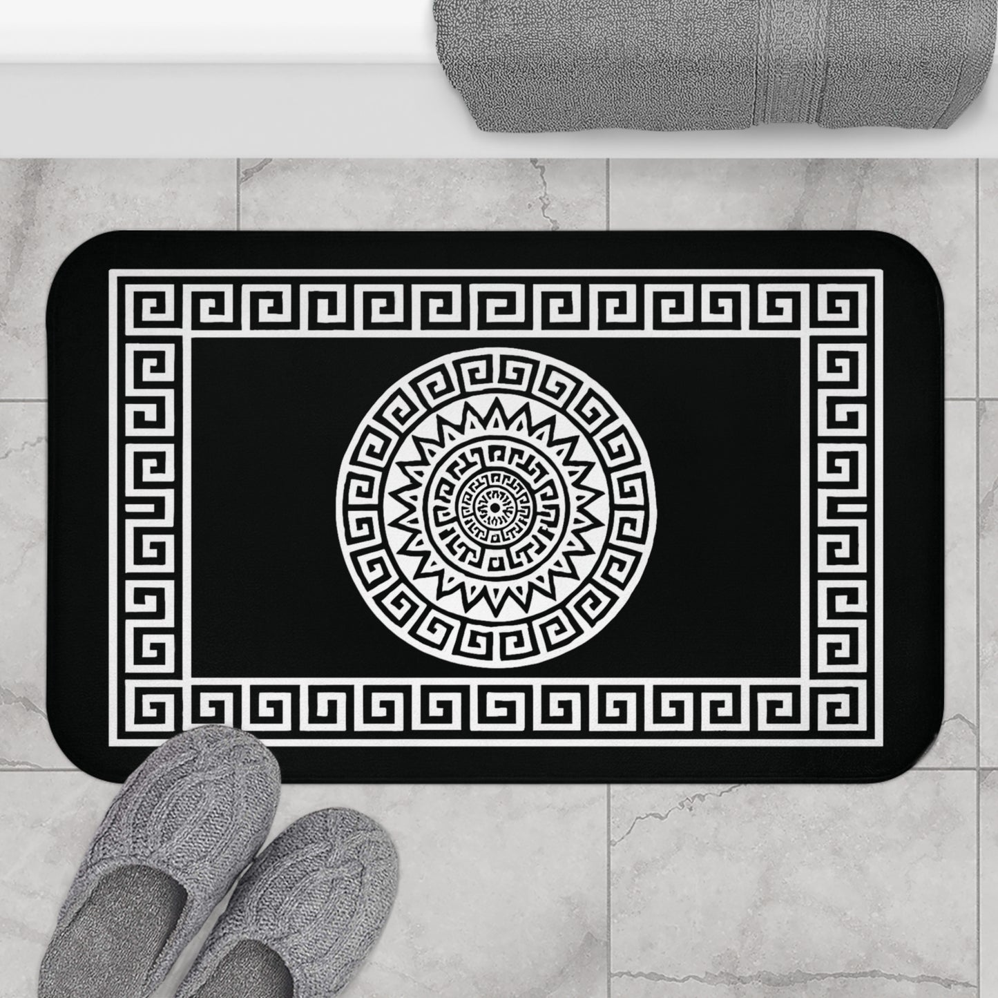 Geometric Bath Mat