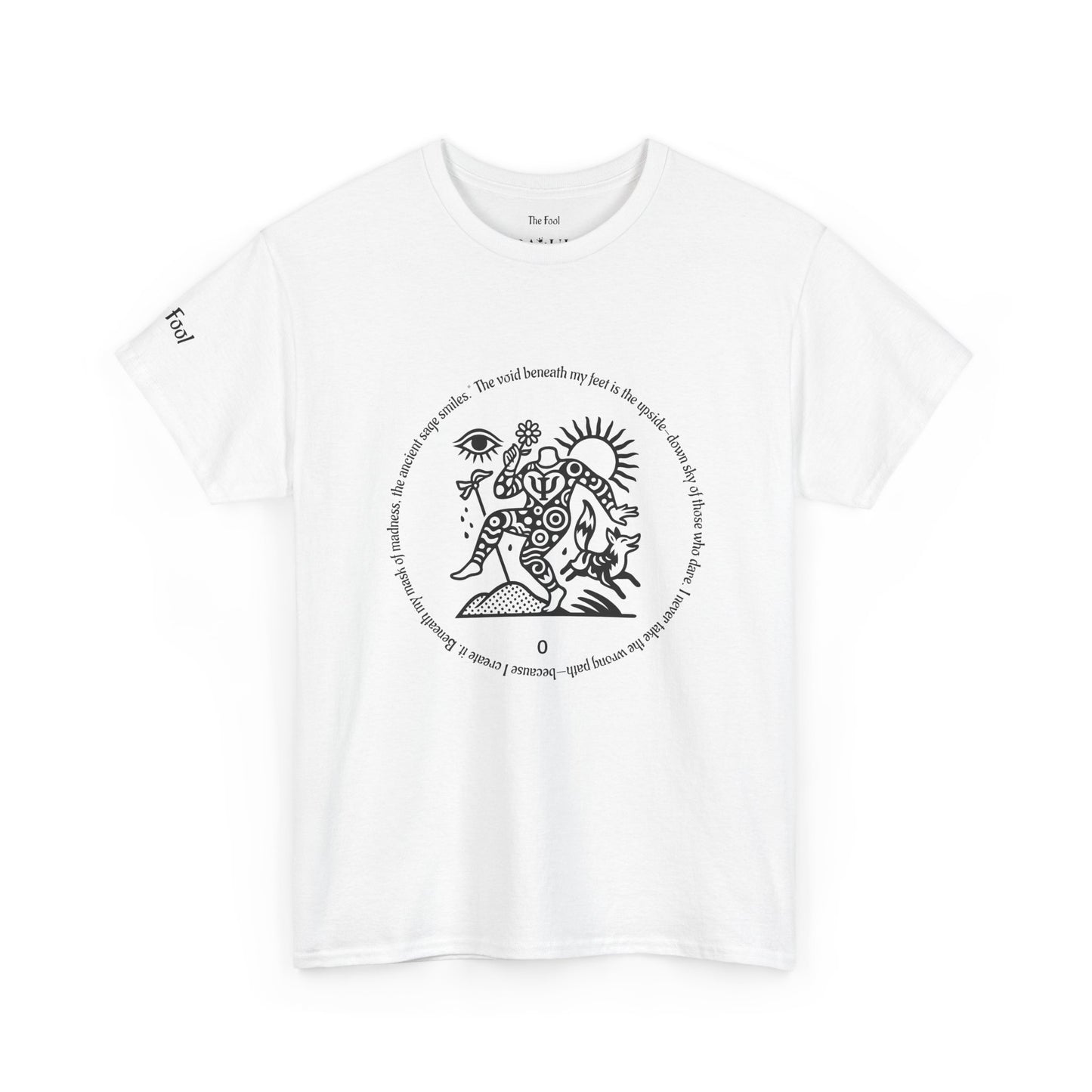 The Fool - ArcanaPop T-Shirt – Where Tarot Magic Meets Pop Art