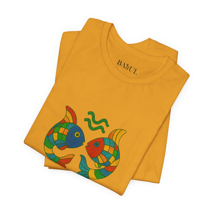 PISCES - T-shirt, The Zodiac in Colors