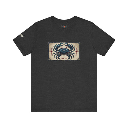 Cancer - Gothic Zodiac T-Shirt. Zodiac in the Shadows