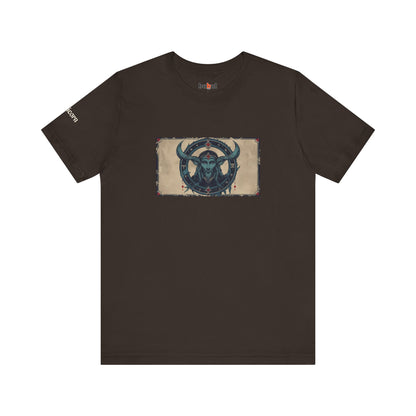 Capricorn - Gothic Zodiac T-Shirt. Zodiac in the Shadows