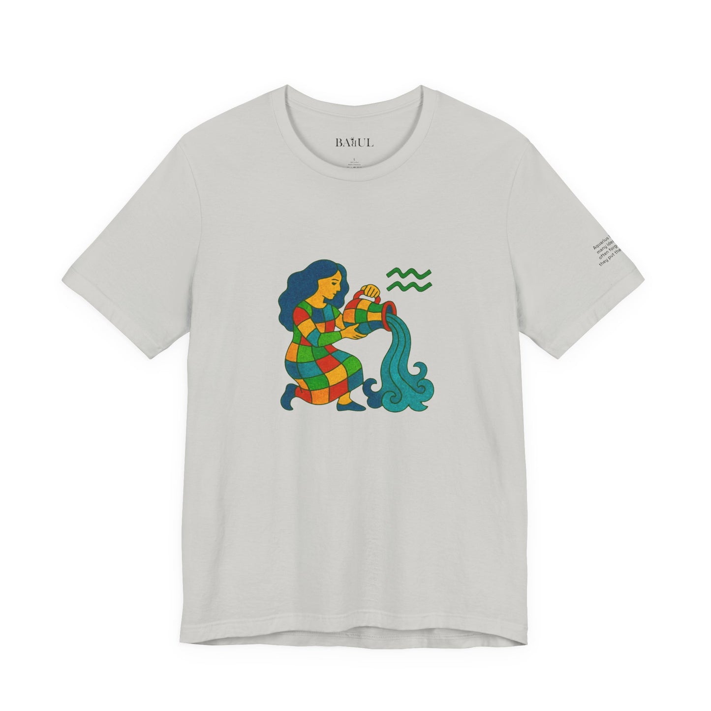 AQUARIUS - T-shirt, The Zodiac in Colors