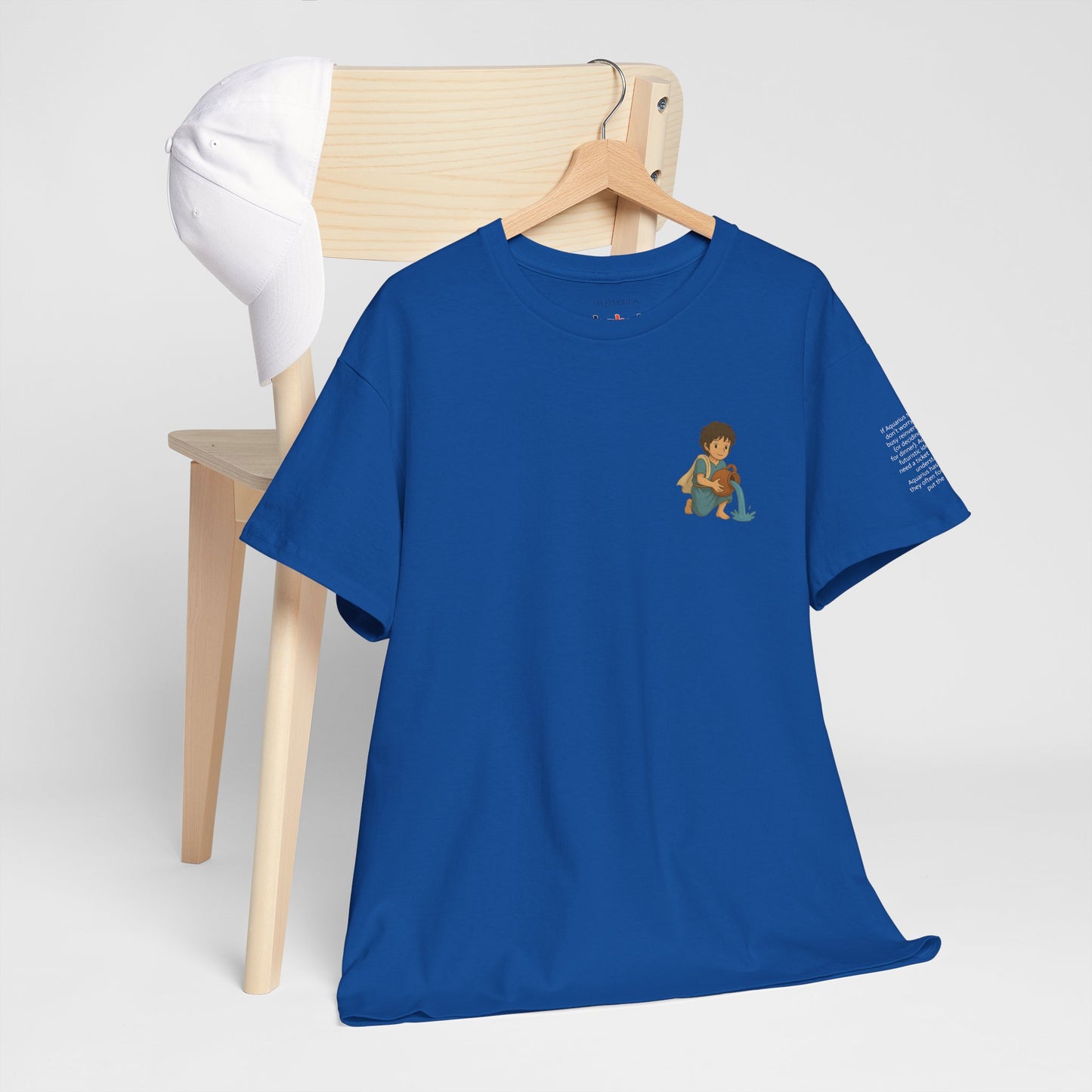 AQUARIUS - Dreamy Zodiac T-Shirts – The Magic of the Stars in Ghibli Style
