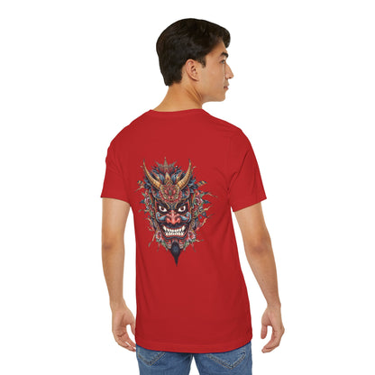 The Bold Oni Mask Streetwear T-Shirt