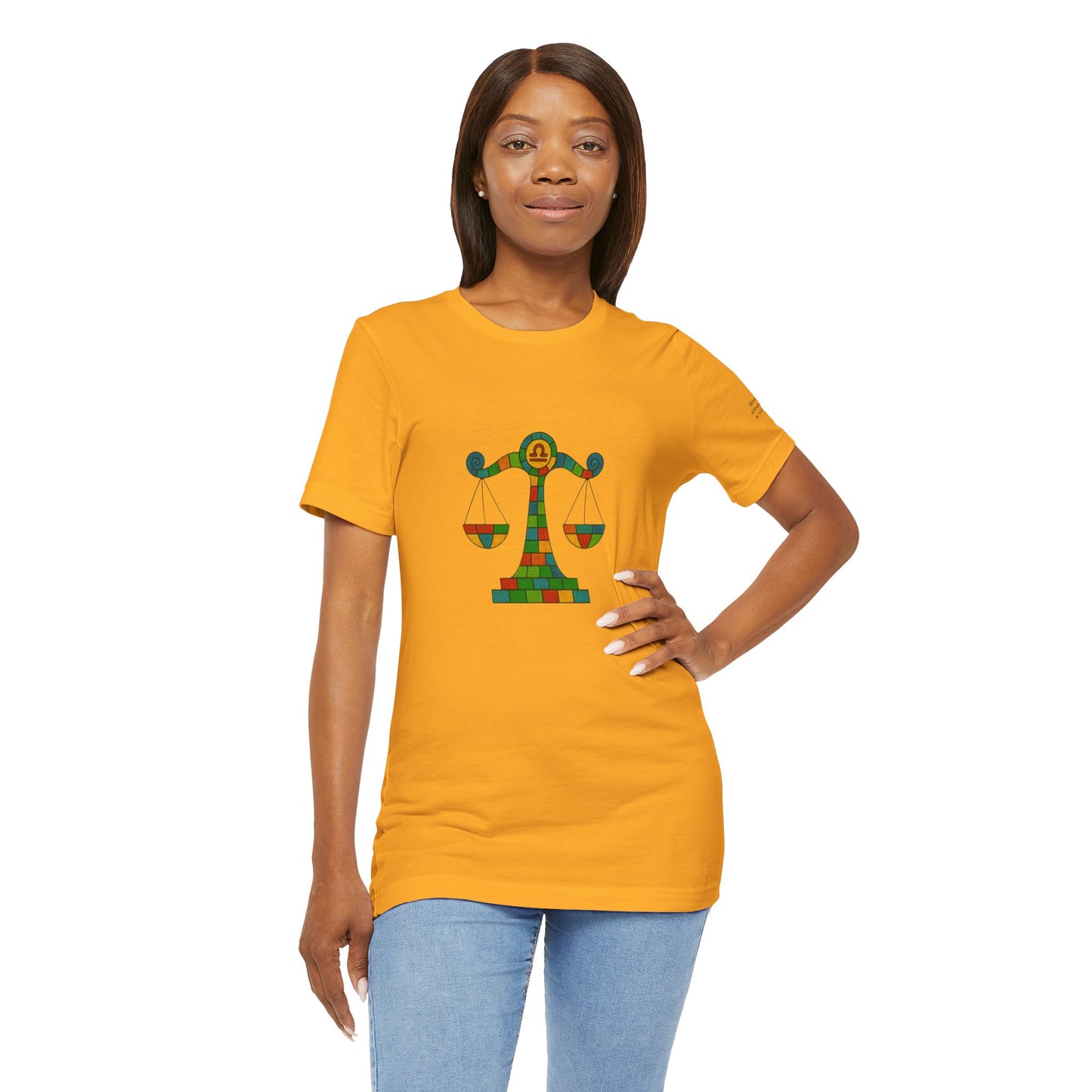 LIBRA - T-shirt, The Zodiac in Colors