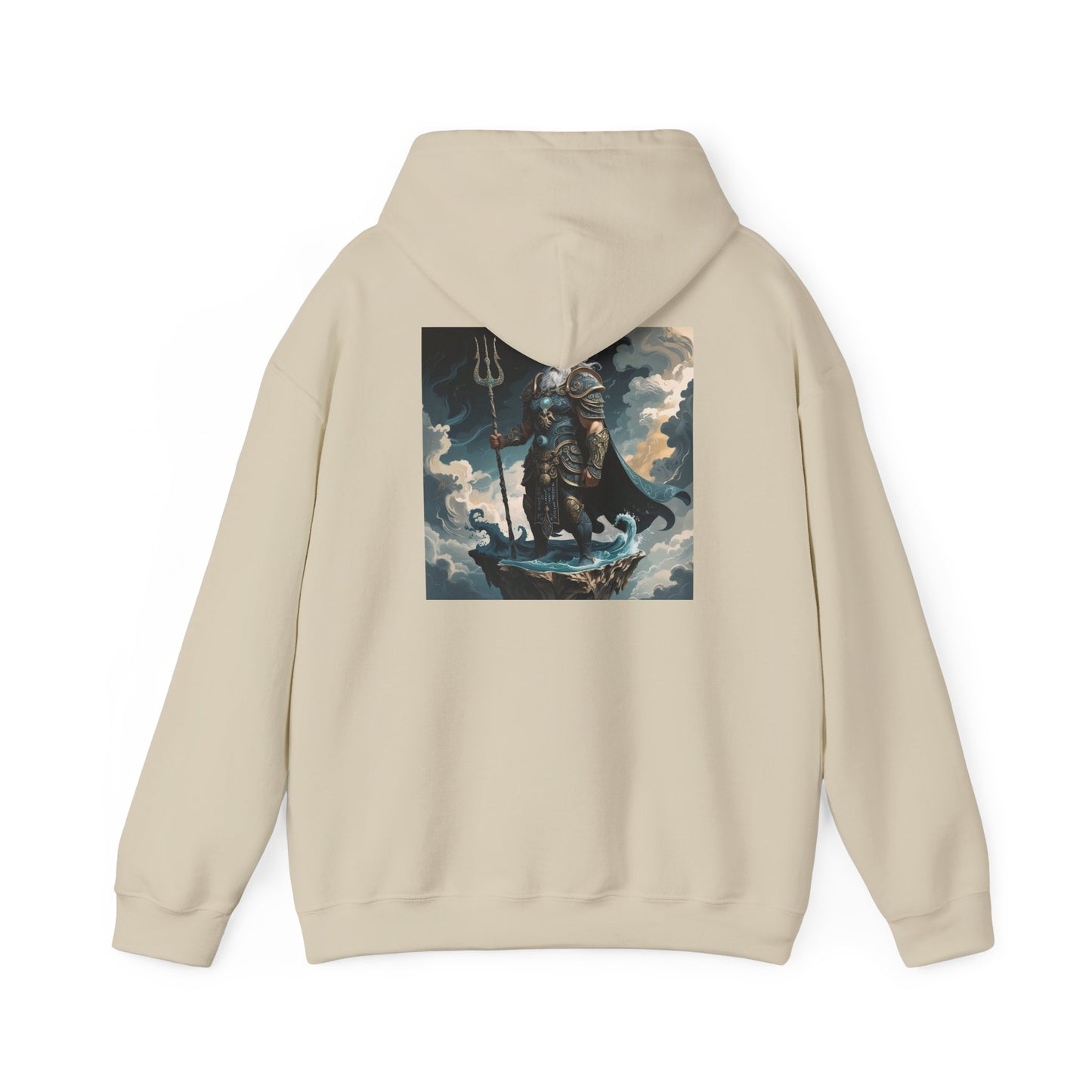 Dark Myths Sweatshirt – Greek Deities, Gothic Fantasy - Poseidon